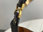 Top Quality Knockoff Previous Previous Chloe Marcie Hobo Bag in Black Grained Leather - Image 2