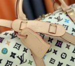 Louis Vuitton Monogram Craggy Keepall Travel 50 Bag In Vanilla - Image 8