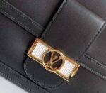Louis Vuitton Dauphine Lugano MM Bag In Black - Image 8