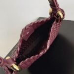 Replica Bottega Veneta Clicker Small Bag Bordeaux - Image 9