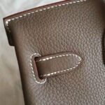 Etoupe Hermes Birkin 25cm Premium Knockoff - Image 5