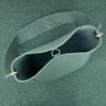 Top Quality Replica Celine Sangle Small Bucket Bag In Celadon Calfskin - Image 10