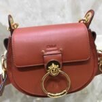 Top Quality Fake Chloe Small Tess Shoulder Bag In Caramel Calfskin - Image 5