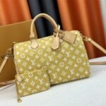 Louis Vuitton Speedy P9 Bandouliere 30 Bag In Yellow