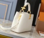 Louis Vuitton Capucines BB Handbag In Quartz White - Image 3