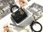 Dior Lady Dior Mini Bag Knockoff in Black - Image 4