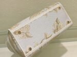 Dior Lady D-Lite Medium Bag Knockoff in Gold Jardin d Hiver Embroidery - Image 2