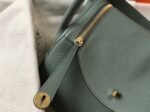 Replica Hermes Lindy bag 26cm in vert amande - Image 5