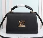 Louis Vuitton Twist One Handle MM Handbag In Black