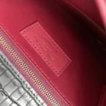 Replica Saint Laurent Cassandra Medium Bag Green Crocodile - Image 8