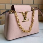 Louis Vuitton Capucines Mini Chain Bag In Pink