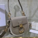 Top Quality Replica Chloe Small Tess Shoulder Bag In Grey Calfskin - Image 2