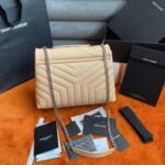 Replica Saint Laurent LouLou Medium Chain Bag Poudre - Image 3