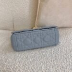 Dior Caro Small Bag Fake in Cloud Blue - Image 3