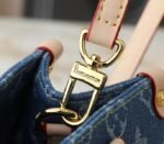 Monogram Denim OnTheGo PM In Blue - Image 7