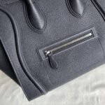 Celine Mini Luggage Tote Bag Fake in Black - Image 9