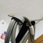 Grey Prada Double Medium Tote Bag Replica - Image 3