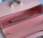 Louis Vuitton Epi Leather Twist MM With Flowers Jewels Chain Bag In Rose Bellerine Pink - Image 8