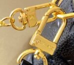 Louis Vuitton Monogram Empreinte Petite Malle Souple Handbag In Black - Image 7