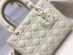 Dior Lady Dior Medium Bag Knockoff in White - Image 2