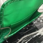 Bambou Knockoff Hermes Jige Elan 29 Green Accent Clutch - Image 7