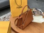 Top Quality Replica Fendi Peekaboo ISeeU Medium Bag In Brown Calfskin - Image 3