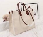 Louis Vuitton Monogram Empreinte Onthego GM Tote In Cream - Image 2