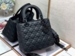Dior Lady Dior Medium Bag Replica in Black - Image 7