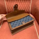 Gucc1 denim shoulder bag - Image 8