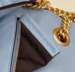 Top Quality Replica Fendi Baguette Chain Midi Bag In Blue - Image 10