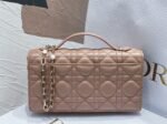 Dior Miss Dior Mini Bag Fake in Poudre Cannage Lambskin - Image 9