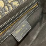 Dior 30 Montaigne Avenue Bag Fake in Blue Dior Oblique Jacquard - Image 7