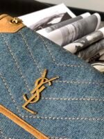 NIKI BABY CHAIN BAG IN CROCODILE-EMBOSSED LEATHER - Image 7