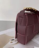 Top Quality Fake Bottega Veneta Cassette Bag In Burgundy - Image 5