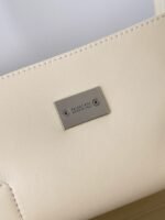Knockoff Balenciaga Bel Air Carry All Medium Bag Beige Calfskin - Image 6