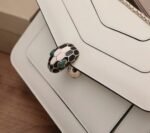Replica Bvlgari Serpenti Forever Medium Shoulder Bag White Calfskin - Image 5