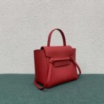 Celine Belt Nano Bag Knockoff in Red - Image 5