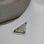 White Prada Cleo Small Bag Best Replica - Image 2