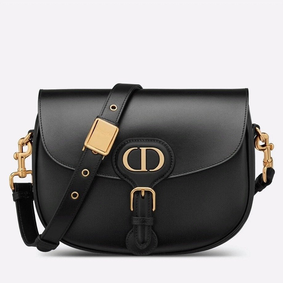 3C72B830-86D1-B8B0-42AA-A1C0BAFCA8DC.jpg Dior Bobby Medium Bag Imitation in Black - Image 1