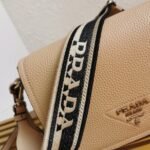 Prada Flap Shoulder Bag Fake in Sand - Image 7