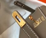 Hermes Kelly Mini II Bag Replica in Taupe Grey - Image 6