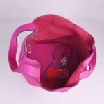 Peach fake Hermes Picotin Lock handbag - Image 5