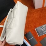 Replica Saint Laurent Puffer Small Chain Bag White Lambskin - Image 10