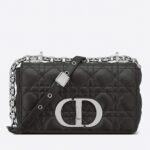 Dior Caro Small Bag Replica in Noir