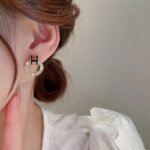 Hermes H Earrings - Image 2