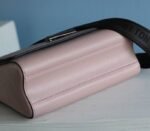 Louis Vuitton Epi Leather Twist MM Bag In Rose Ballerine Pink With Jacquard Strap - Image 6