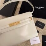 MANHATTAN MEDIUM SHOPPING BAG IN BOX SAINT LAURENT LEATHER - Image 3