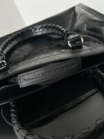 Knockoff Balenciaga Le City Small Bag Black Arena Lambskin - Image 5