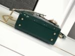 Dior Lady Dior Mini Chain Bag Fake with Chain in Green - Image 10