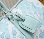 LV Keepall Bandouliere 50 In Crystal Blue - Image 9